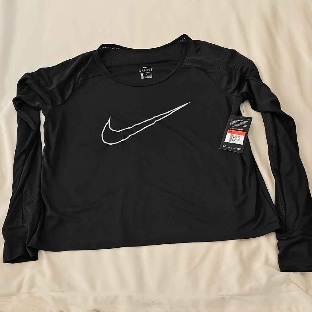 Nike Women's Black Long Sleeve Tee